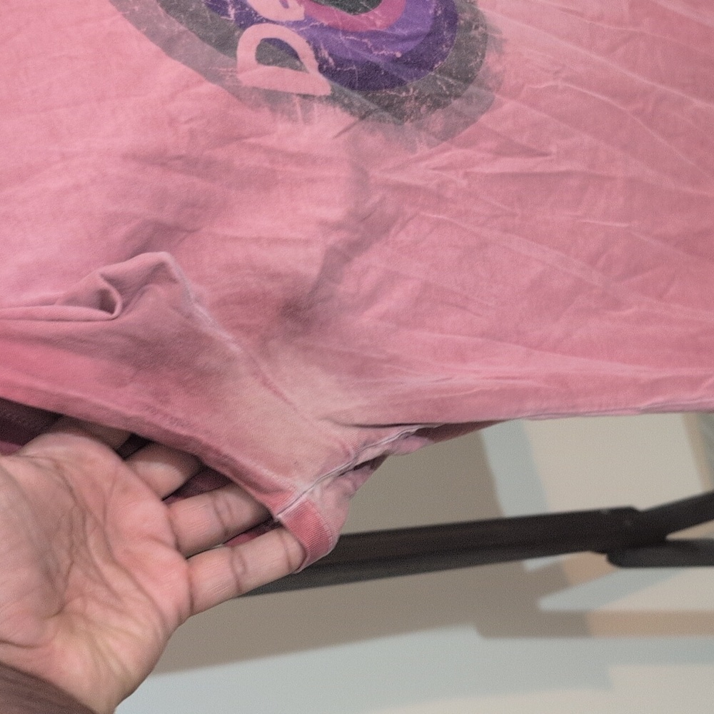 Desigual | Pink and Purple Graphic Tee - Picture 4 of 13
